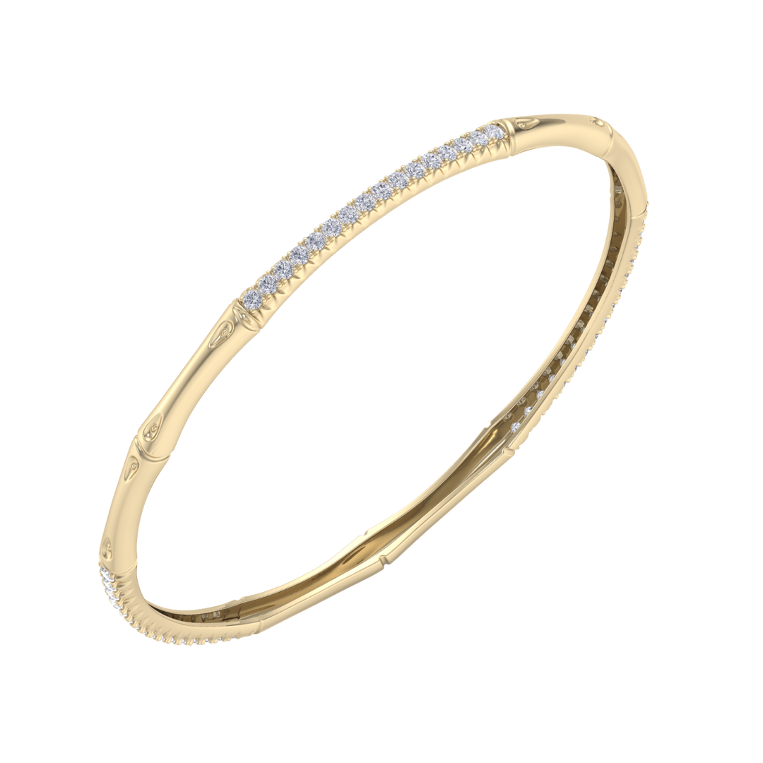 Classic bracelet in white gold with white diamonds of 2.40 ct in weight