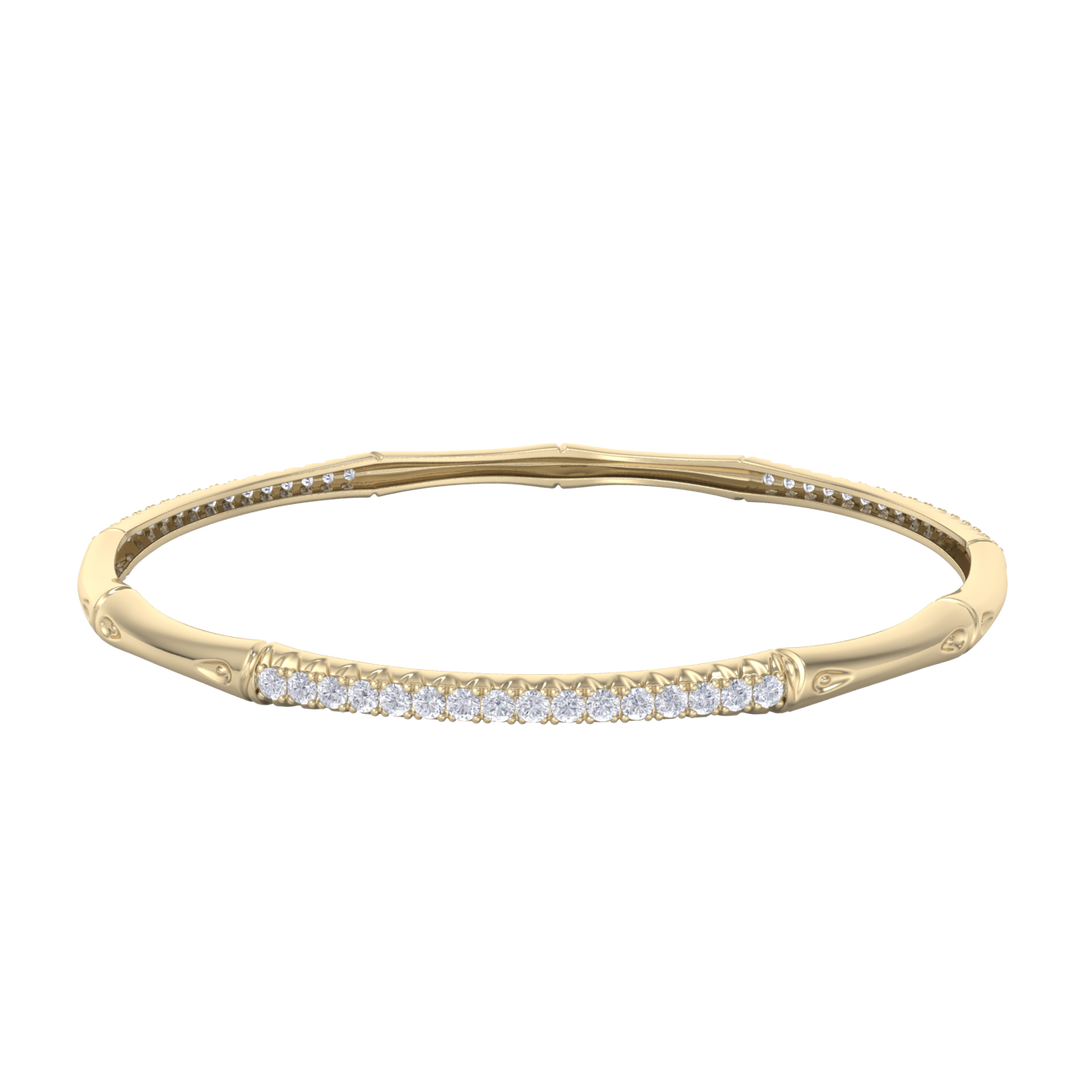 Classic bracelet in white gold with white diamonds of 2.40 ct in weight